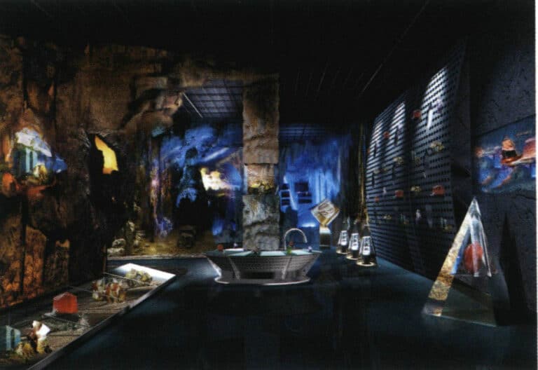 Figure 1-79 Blue lighting creates an atmosphere