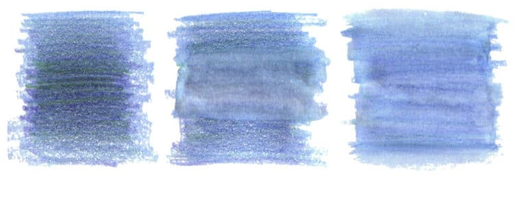 Multi-Color Blending (Colored Pencils 447 + 443 + 463)