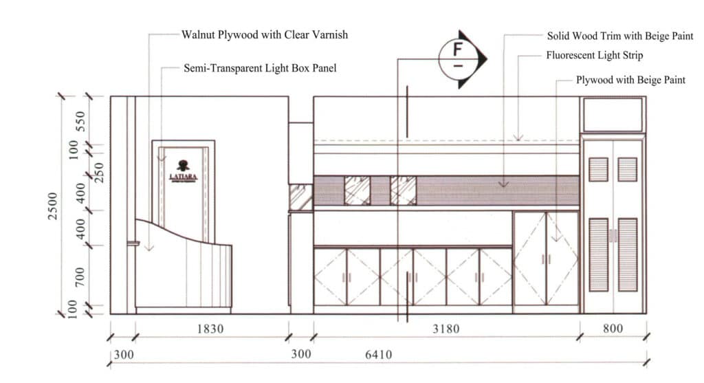 Figure 5-7 Elevation View (4) (Unit: mm)