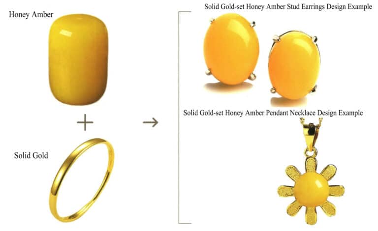 Honey Amber + Solid Gold