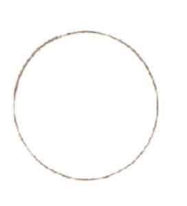 Step 01 Use a circular template ruler to draw a moderately sized circle.