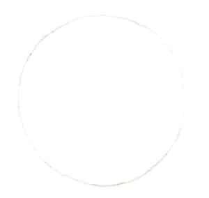 Step 01 Use a circular template ruler to draw a moderately sized circle.