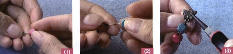 Figure 4-20 Making a Wooden Bead Bracelet