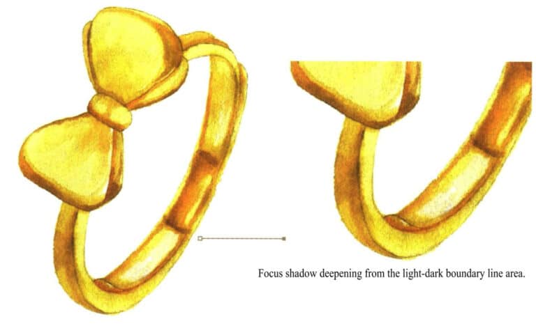 Step 08 Use Yellow Ochre and orange to deepen overall shadows and refine local details.