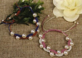 Figure 4-27 Crown Knot Beaded Bracelet Style Diagram