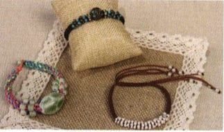 Figure 4-30 Style diagram of barrel knot beaded bracelet