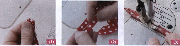 Figure 4-38 Fabric Rosette Bracelet Making