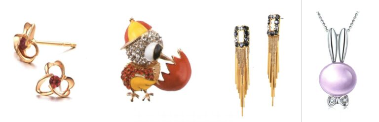 First, you must find and collect relevant materials based on your needs, such as text, reference images, etc. Below are displays of images related to jewelry design.