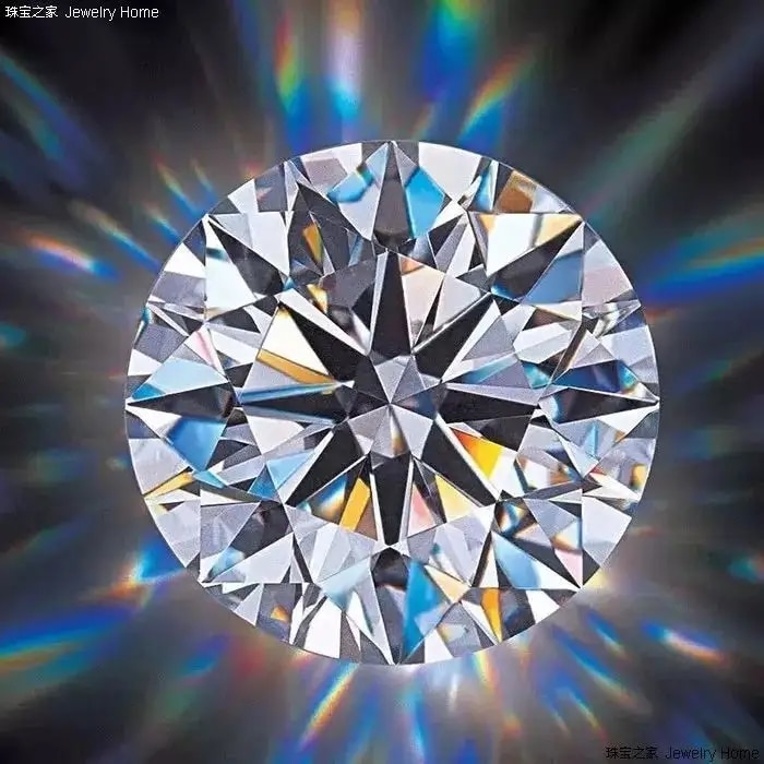 moissanite shinning surface