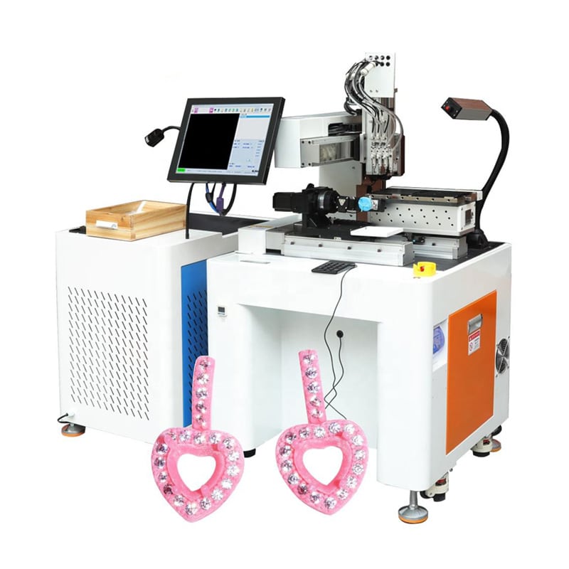 automatic jewelry stones wax setting machine