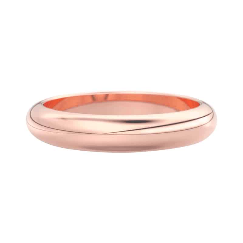 swimming plating rose gold color
