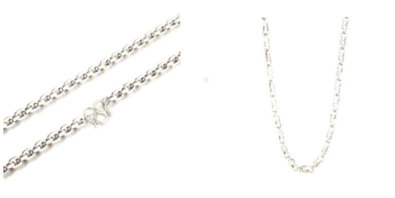 Silver Necklace (Provided by Yuehao Jewelry)