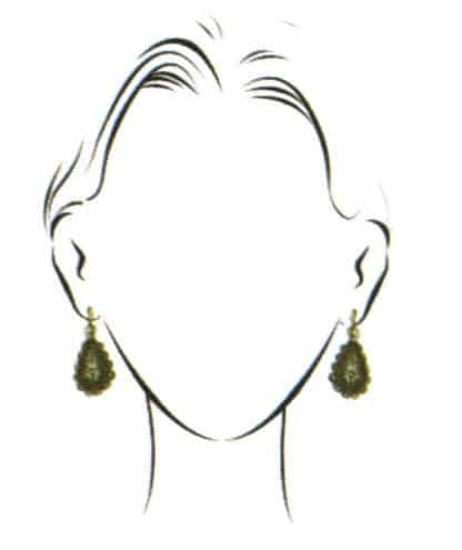 Teardrop earrings