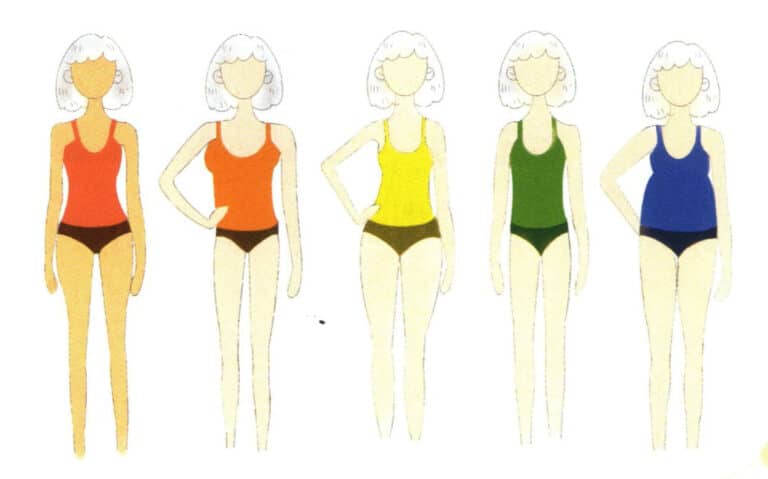 Women of different body types