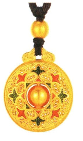 Curved-line pendant