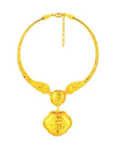 Longevity lock necklace