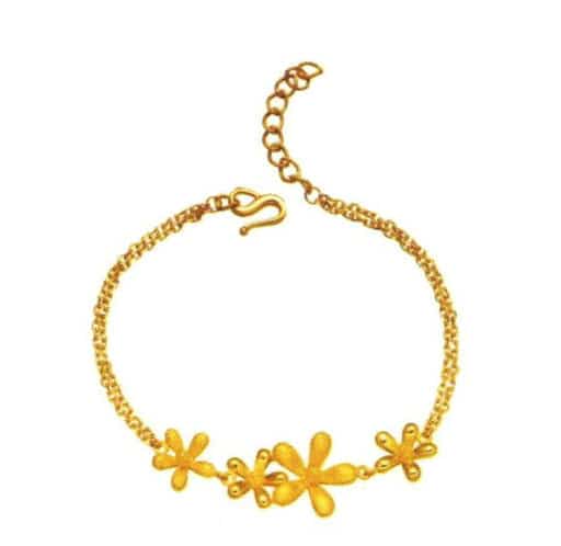 Pure gold bracelet