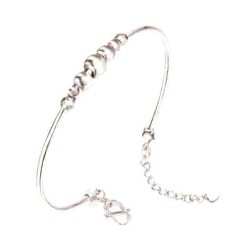 Silver bangle