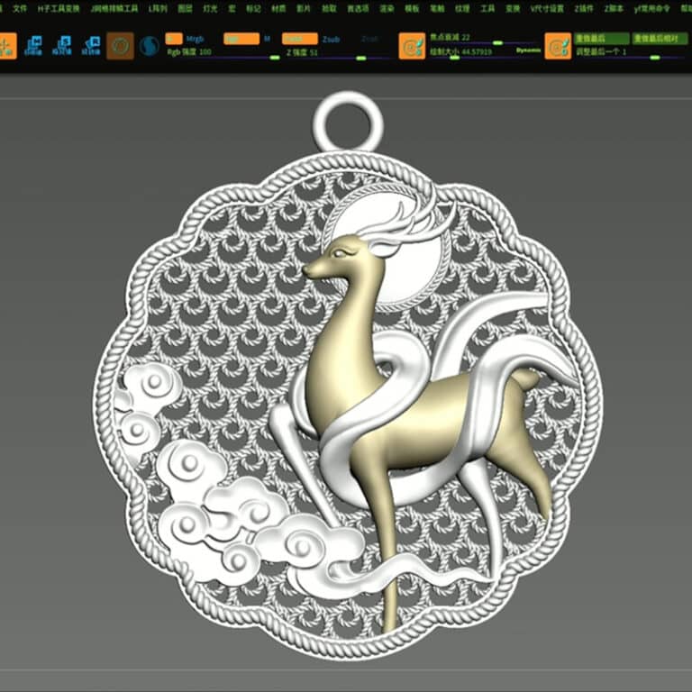 professional jewelry 3d rendering