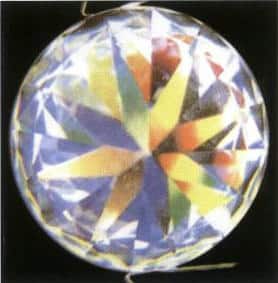 Figure 3-2 Fire (brilliance) of cubic zirconia (CZ)