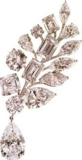 Figure 5-53 Leaf-shaped Diamond Brooch