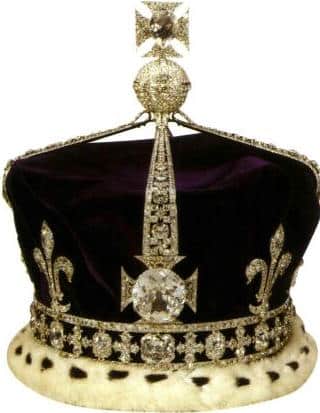 Figure 6-5 The Queen Mother Crown set with the Koh-i-Noor diamond
