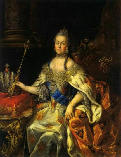Figure 6–8 Catherine the Great holding a sceptre
