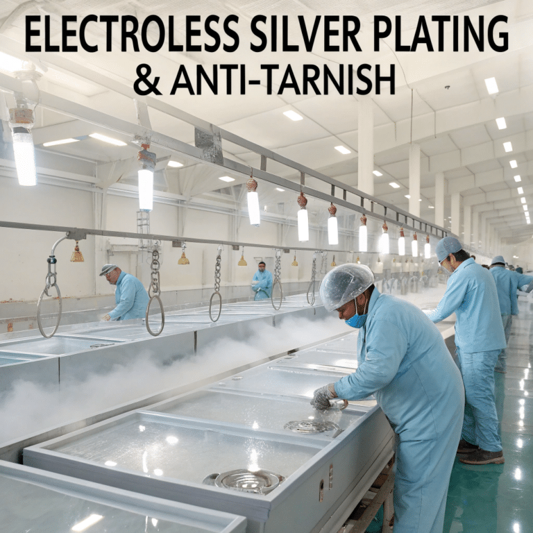 cara mencegah noda perak dan menerapkan pelapisan perak tanpa listrik