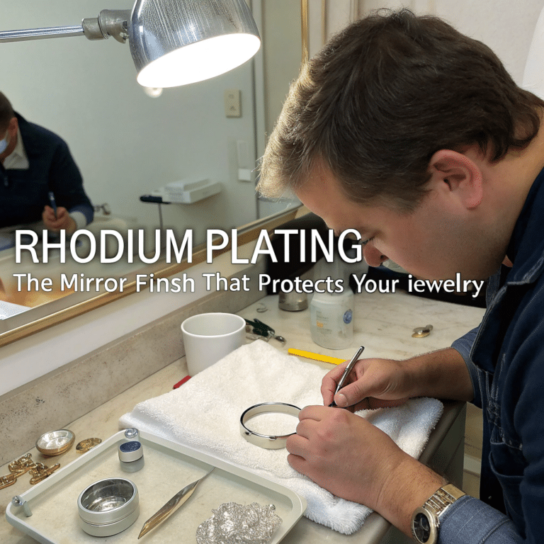 what is rhodium plating and how can it benefit your jewelry