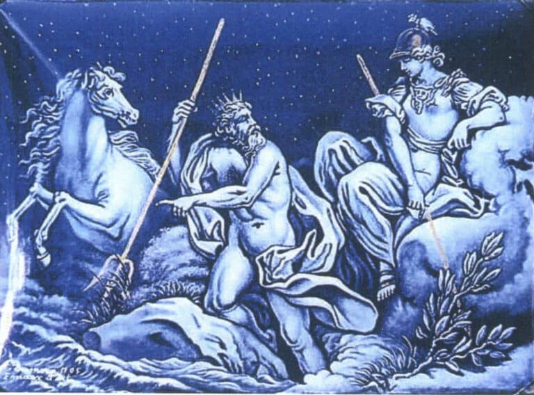 Figure 8-39 Modern grisaille work