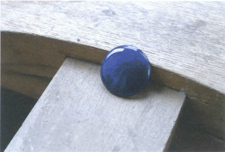 Figure 8-42 Copper base plate with No. 27 glaze fired on the front