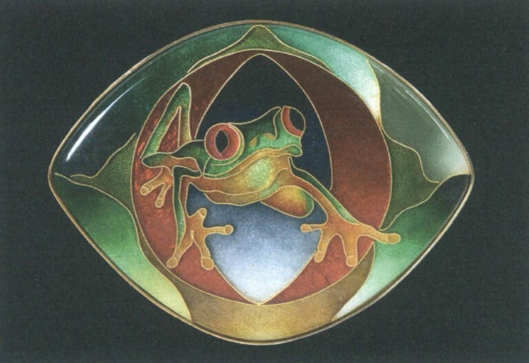 Figure 10-11 Cloisonné Enamel Decorative Wall Hanging