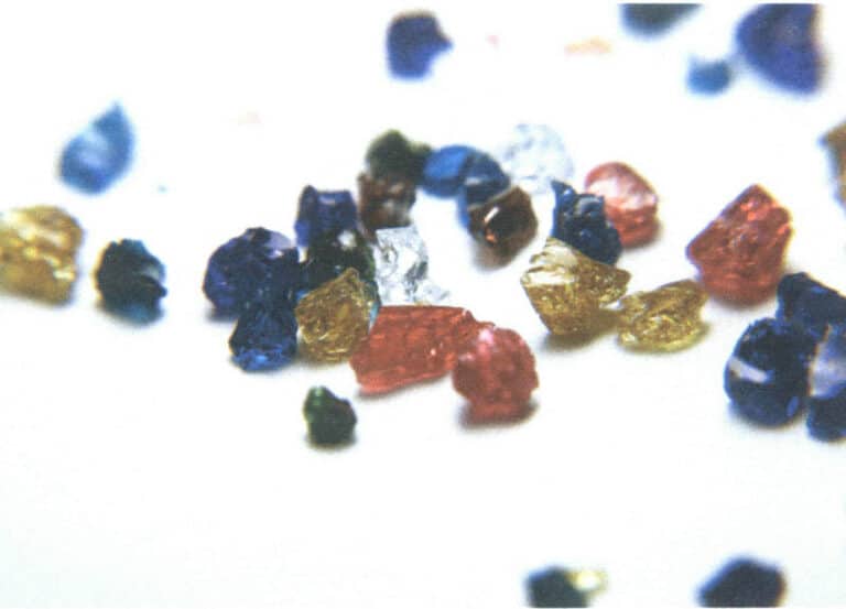 Figure 1-18 Fragments of transparent enamel