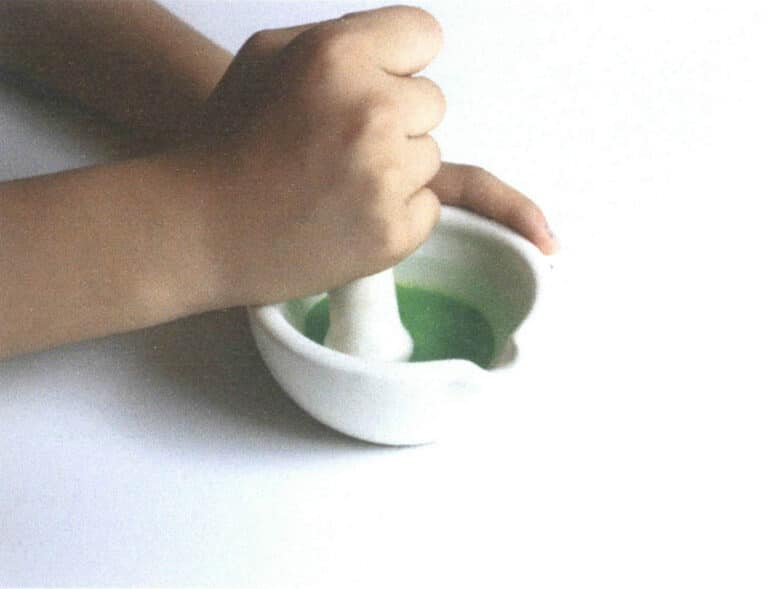 Figure 1–31 Step 1 for grinding glaze