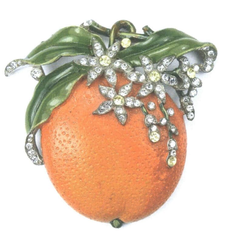 Figure 3-2 Jewelry piece made using flat-laid enamel technique