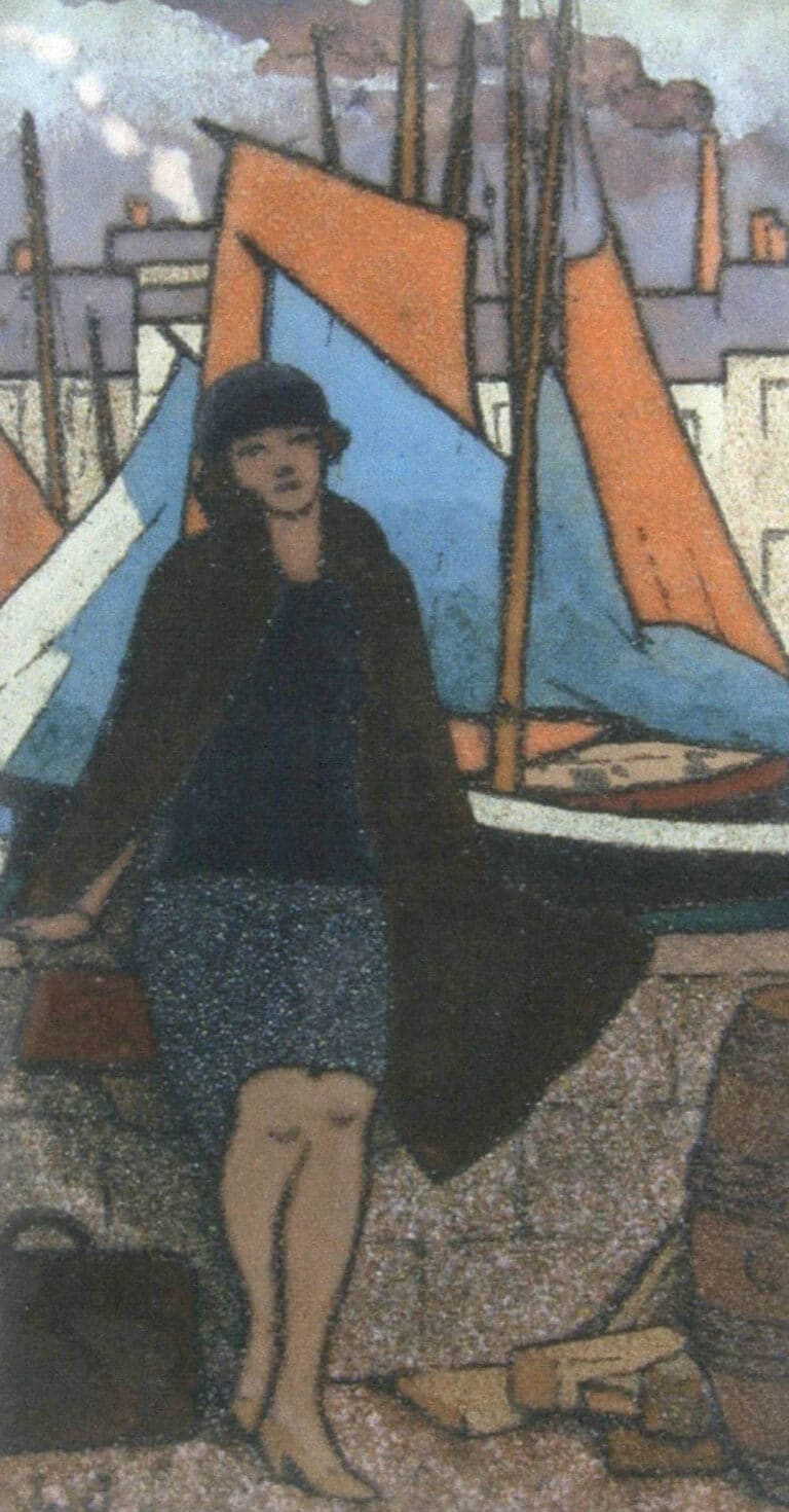 Figure 3–5 A young girl wearing a skirt and a pullover