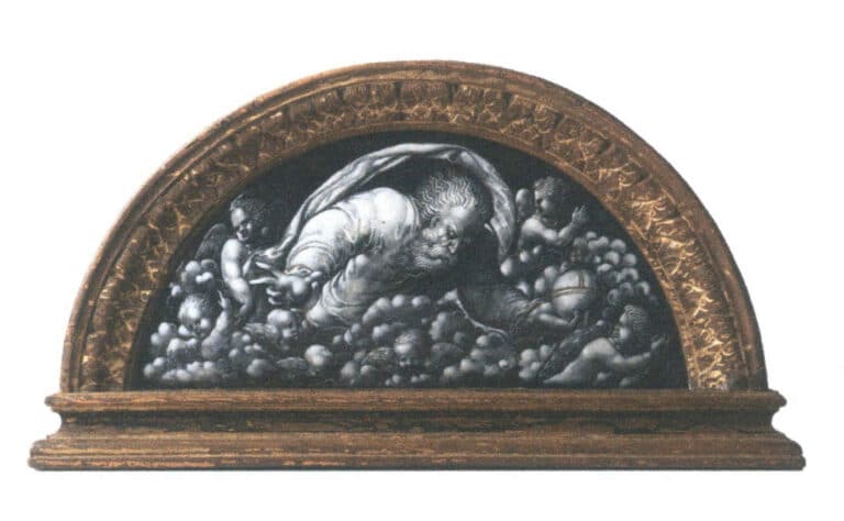 Figure 3–42 The Father in Heaven Surrounded by Angels (1550)