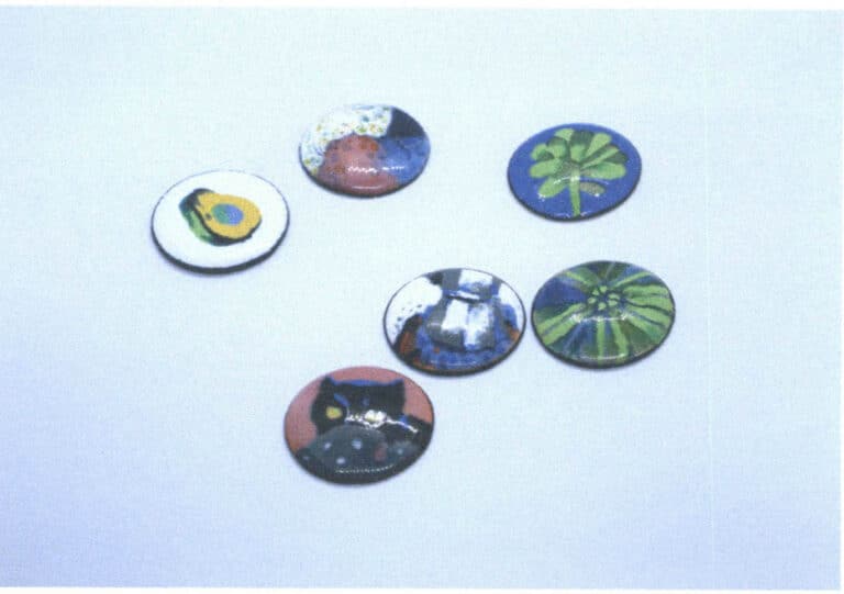 Εικόνα 4-1 Έργο που παράγεται με την τεχνική του επίπεδου σμάλτου