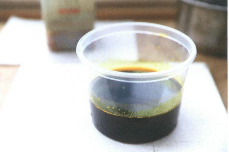 Figure 6–10 Solution that has already reached saturation