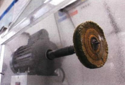 Figure 4-19 Partial View of Polisher