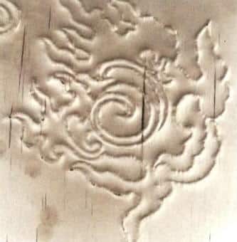 Figure 5-20 Silver piece after line chasing (back)