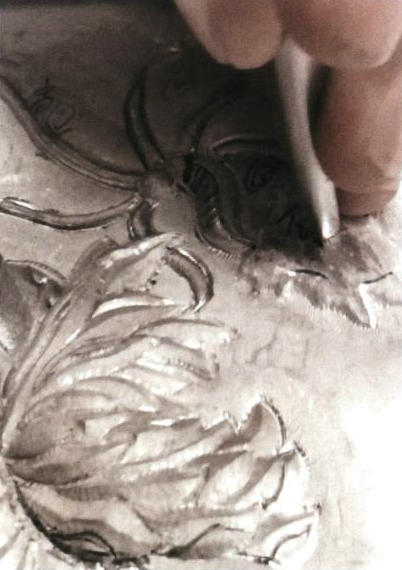 Figure 5–60 Large embossing chisel for shaping