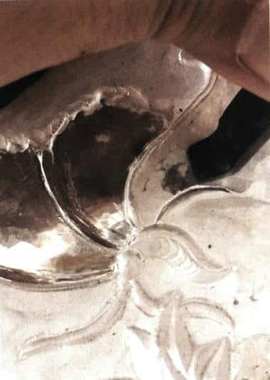 Figure 5-61 Large embossing chisel for flattening