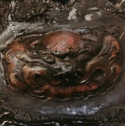 Figure 5-71 Copper sheet waiting for adhesive removal